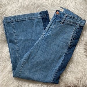 madewell side leg crop - size 26